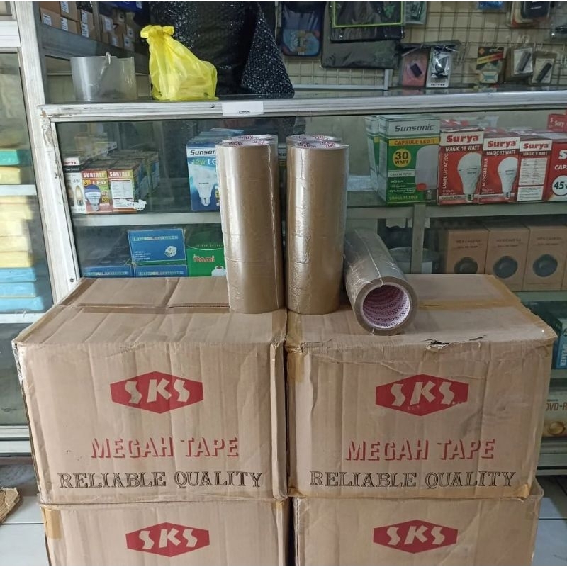 

lakban coklat sks 45 mm x 90 yard # MMH