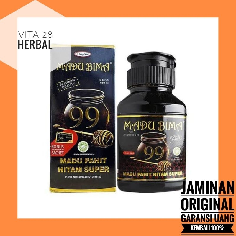 BIMA 99 | MADU HITAM PAHIT BIMA 99| MADU BIMA 99 HERBAL ALAMI