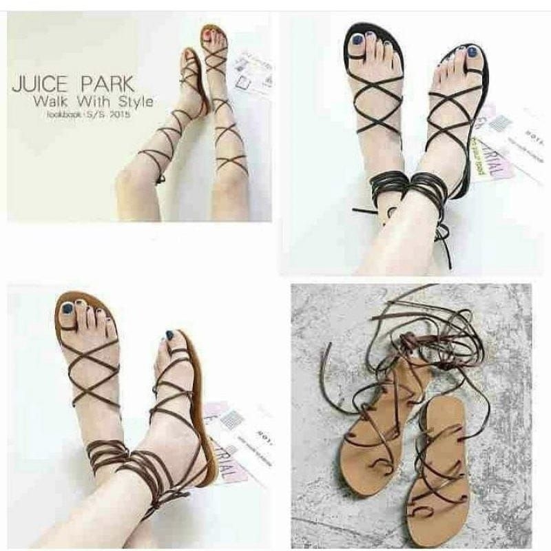 SANDAL TALI LILIT PANJANG