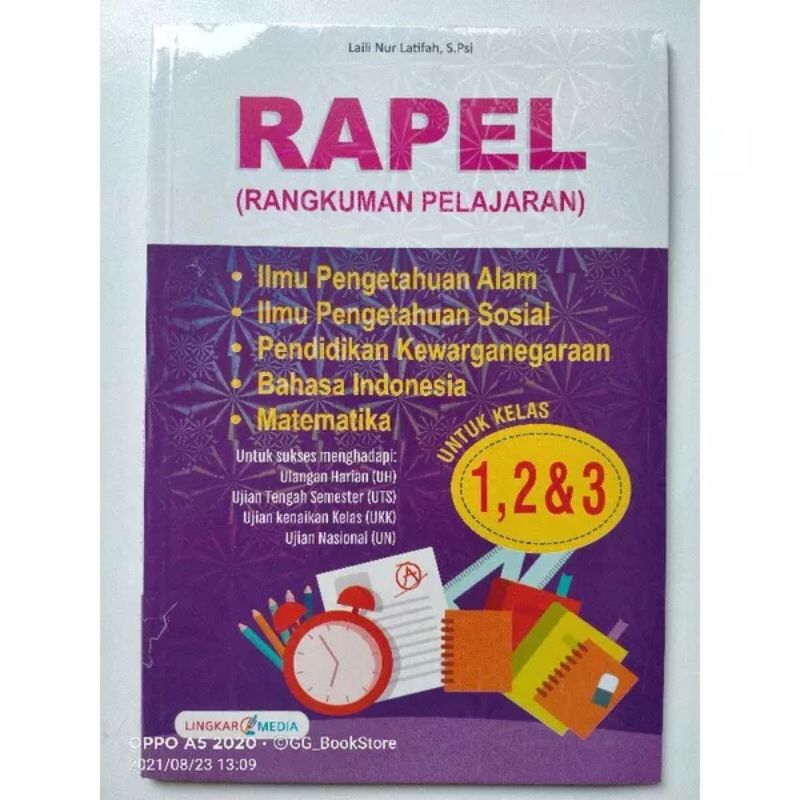 

Buku Rapel (Rangkuman pelajaran) untuk kelas 1 2 3 lingkar media