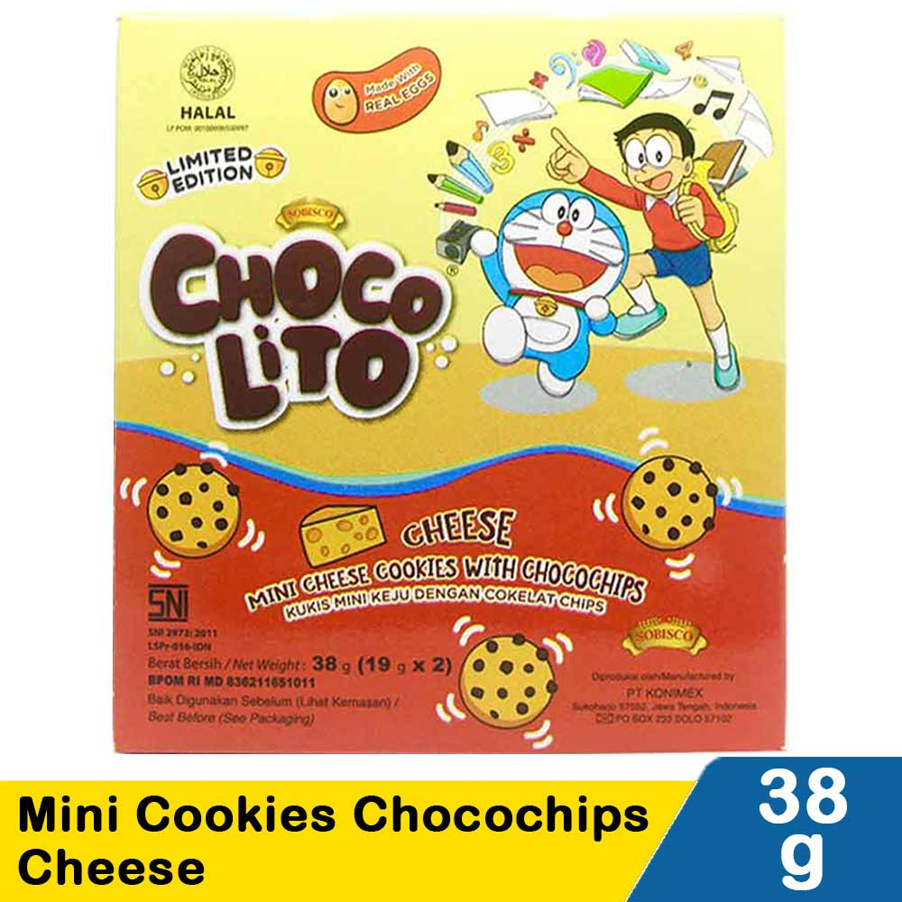 

Chocolito Mini Cookies Chocochips Rich Choco 38G