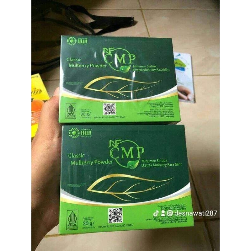 

NF CMP Classic Mulberry Powder - Serbuk Daun Mulberry Rasa Mint, Praktis & Menjaga Daya Tahan Tubuh