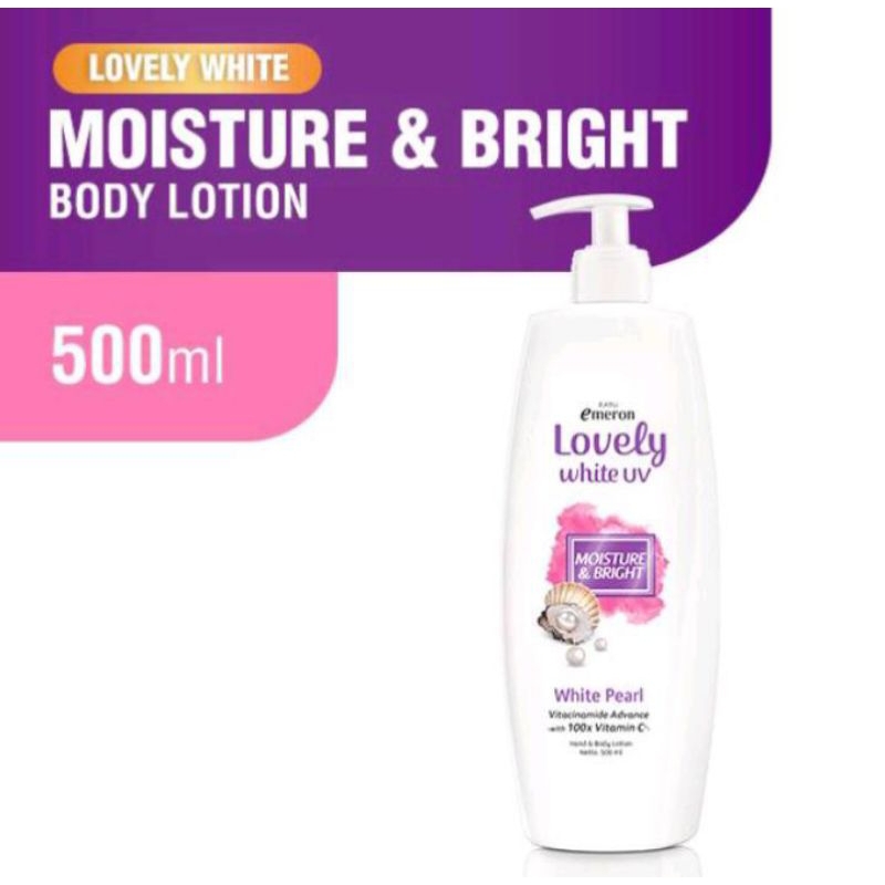 Emeron LOVELY MOISTURE & BRIGHT Body Lotion 500ml