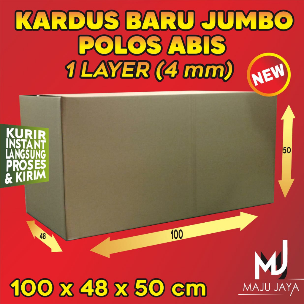 

Kardus Besar Pindahan Packing Jumbo Polos Baru Tebal Bekas Packaging 2 layer 1 layer Kuat Box Dynaplast Kantor 1ply 2ply Kemasan Single Double Wall Arsip Murah Dus D123