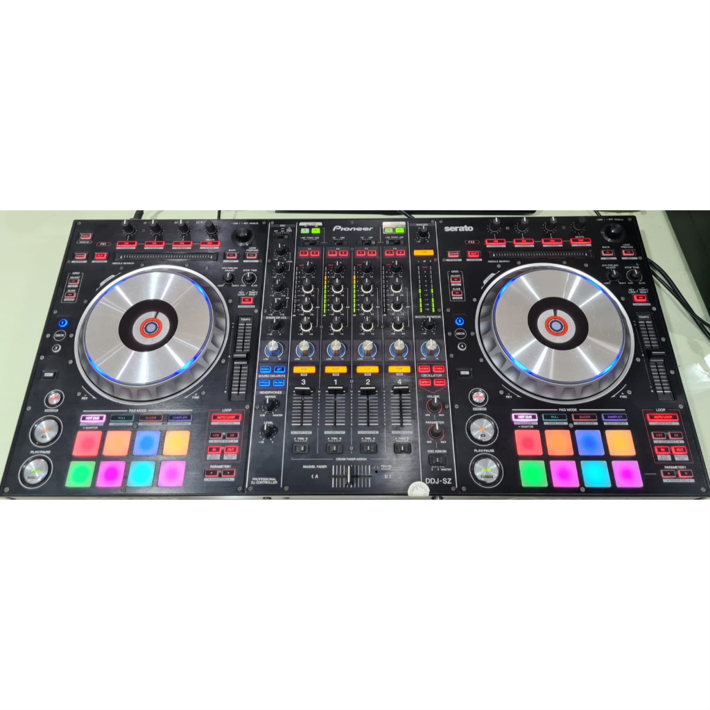 Alat DJ Pioneer DDJ SZ Fullset Box, Manual Book & CD Original Controller DJ Serato Edition Like Prof