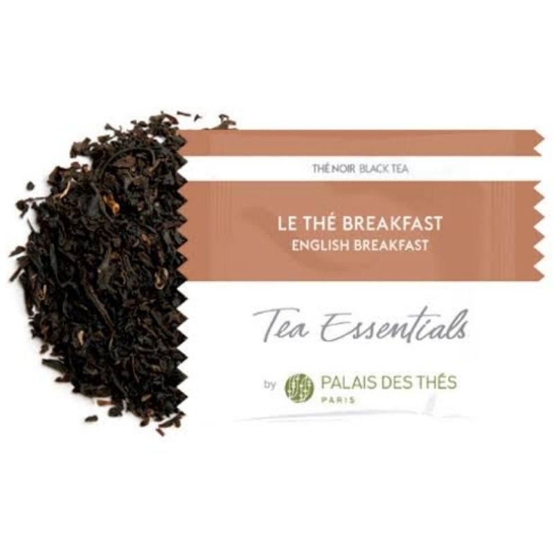 

PALAIS DES THES TEA ESSENTIALS THE NOIR BIO TEA BAG