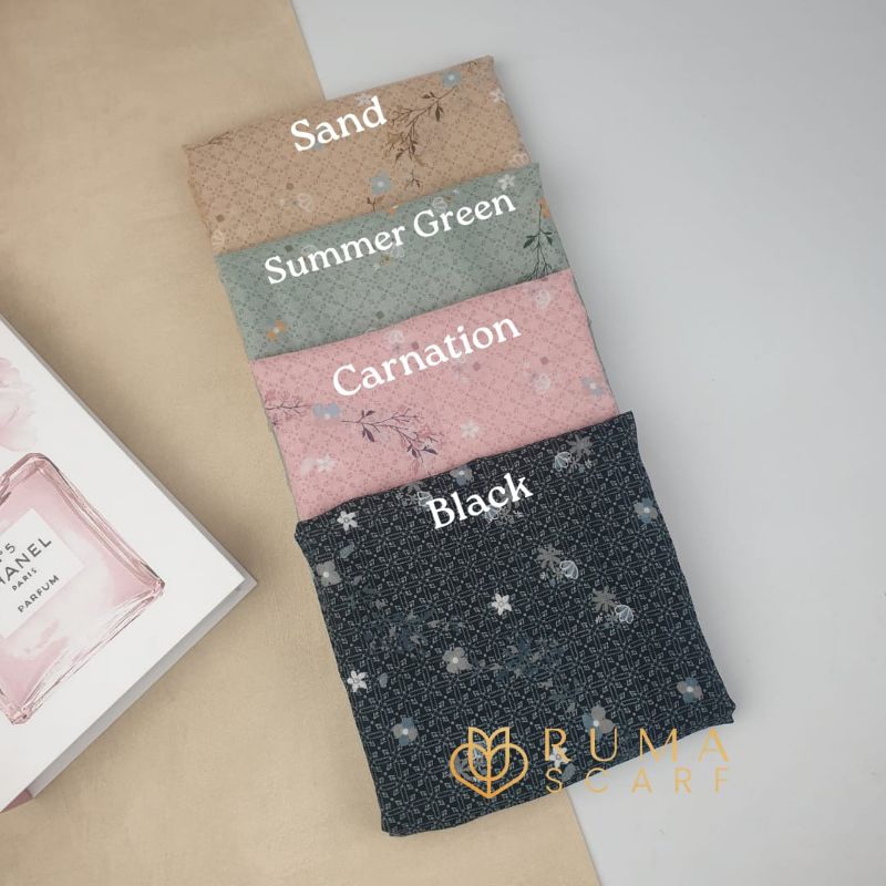 Voal Motif Dahlia by Ruma Scarf