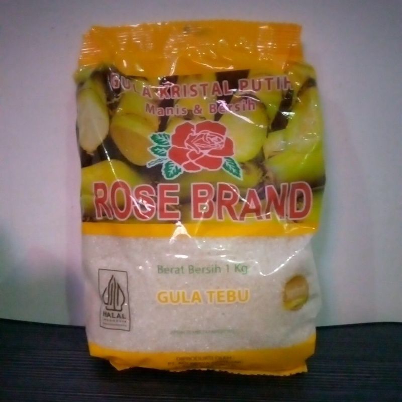 

ROSE BRAND GULA PASIR GULA TEBU 1KG - FC PALEMBANG