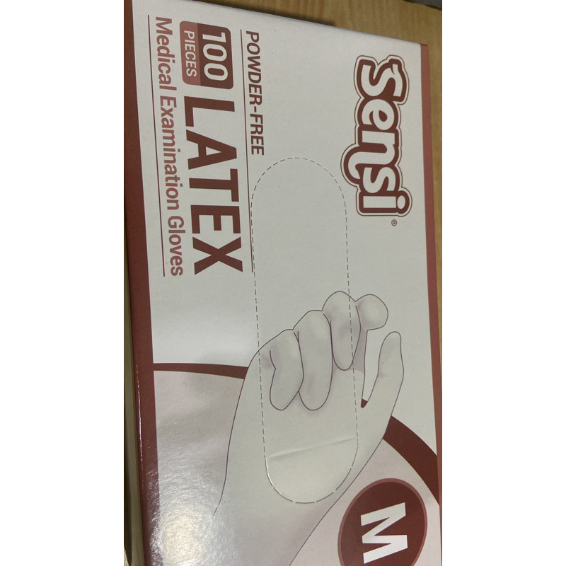 handscoon non steril sensi ukuran m isi 100pcs