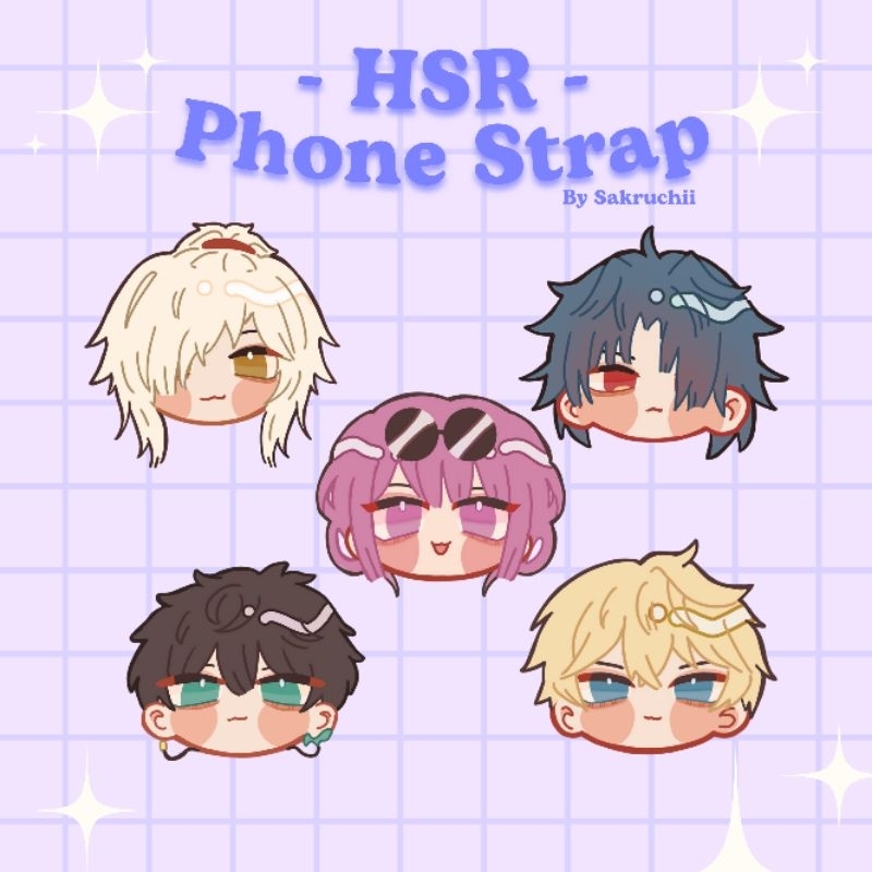 Honkai Star Rail [HSR] Phone Strap By Sakruchii