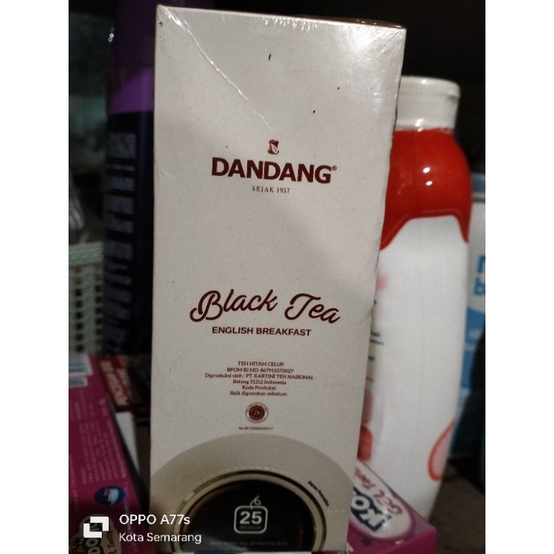 

teh dandang black tea isi 25