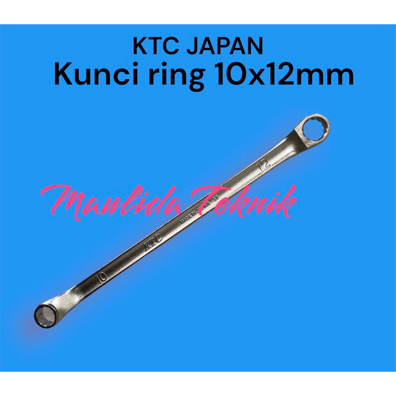 KTC kunci ring 10x12 MM / kunci ring Eceran KTC Japan / Alat bengkel