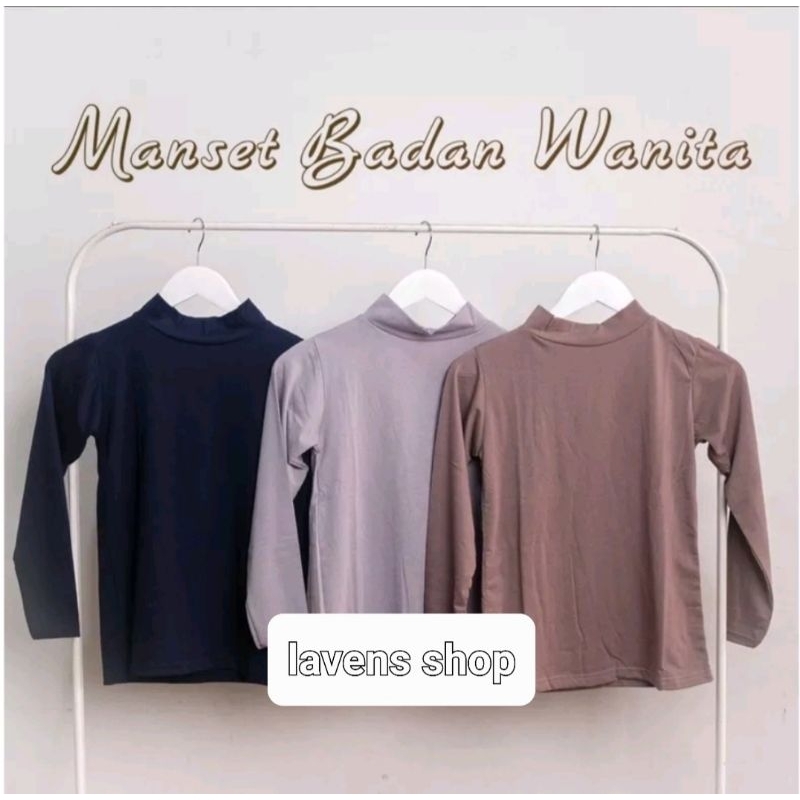 Baju Manset Bahan Kaos Rayon Lengan Panjang Adem