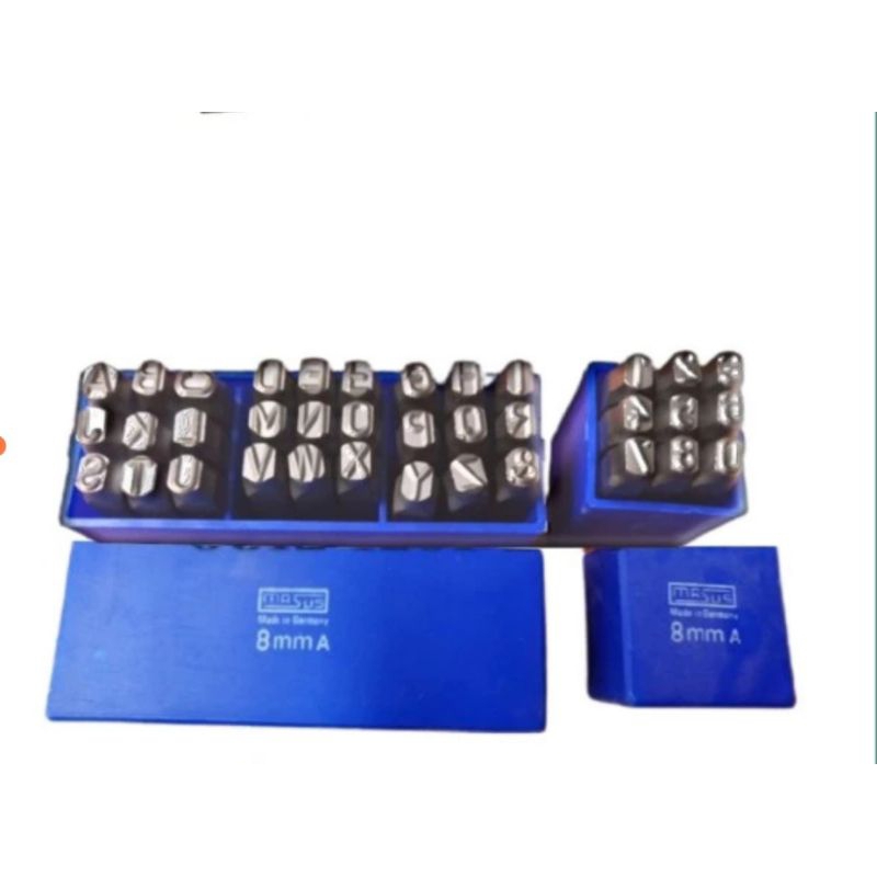 

ketok angka dan huruf size 8mm MASUS GERMANY