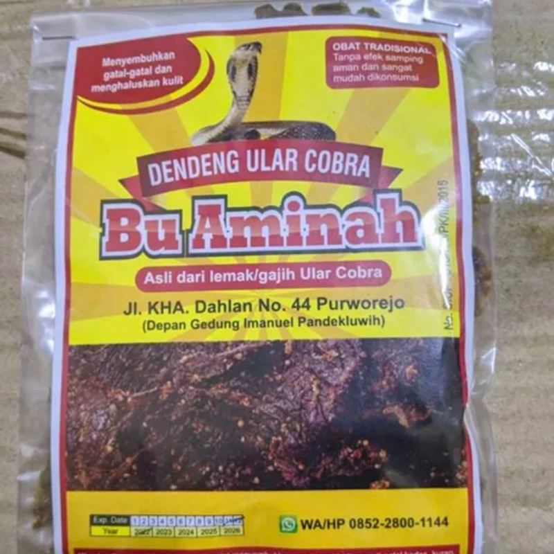 

Dendeng Ular Cobra bu Aminah