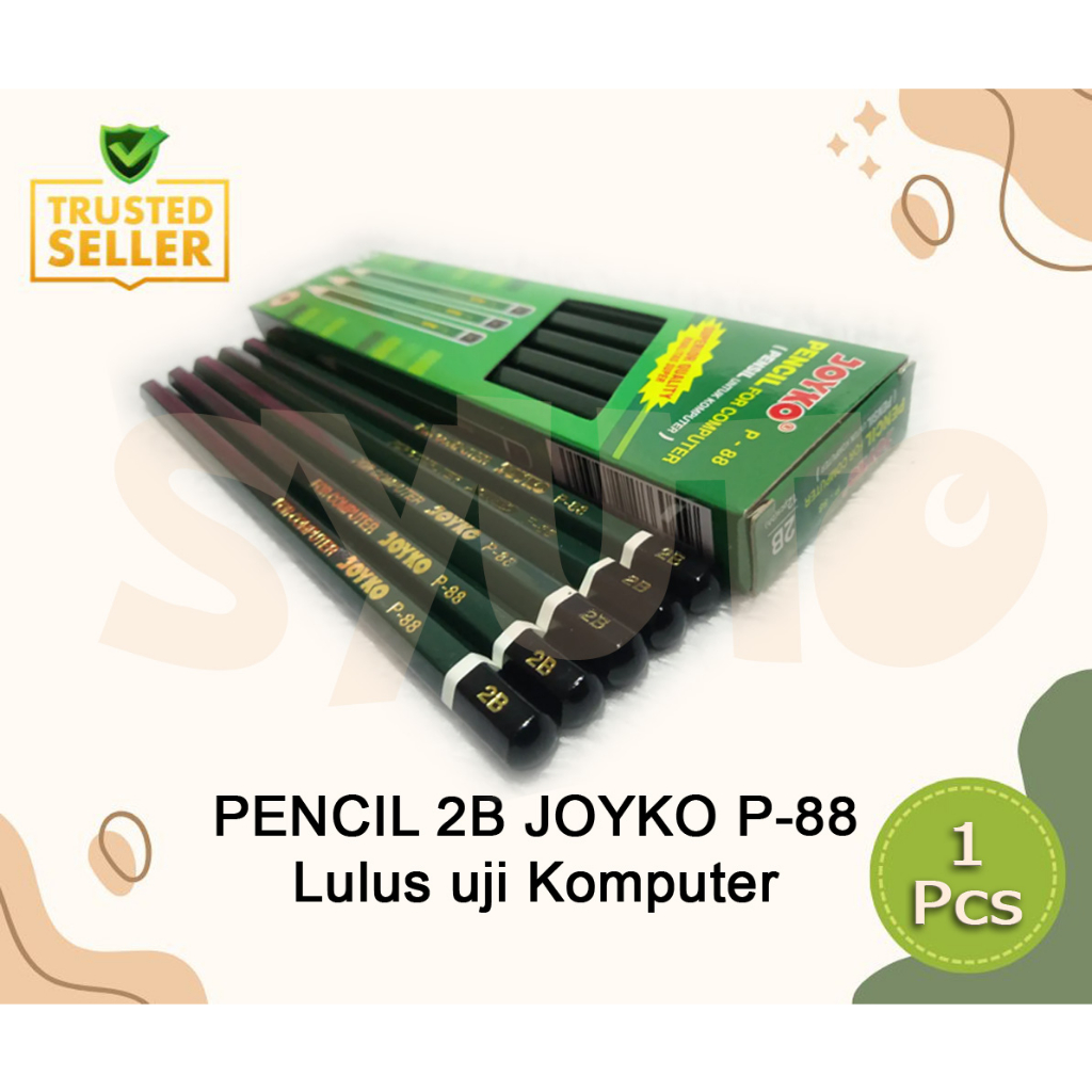 

PENCIL PENSIL PINSIL 2B HIJAU P88 JOYKO (1 PCS) For Computer