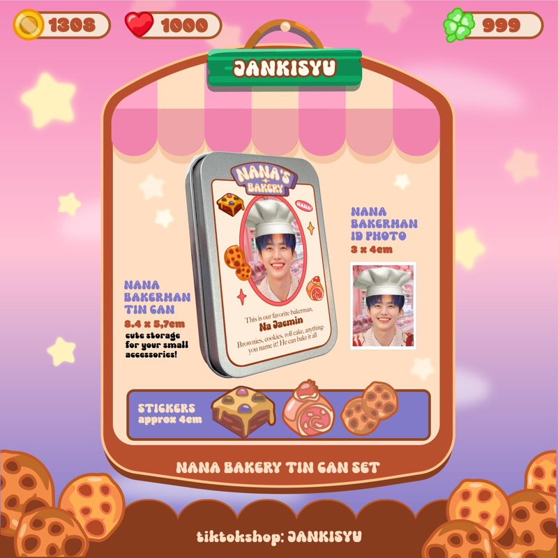 Tin Case by JANKISYU Jaemin NCT id photo sticker