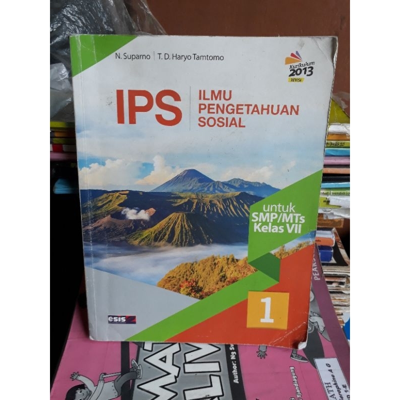 BUKU IPS ESIS KELAS 7 - VII SMP MTS KURIKULUM 2013 REVISI