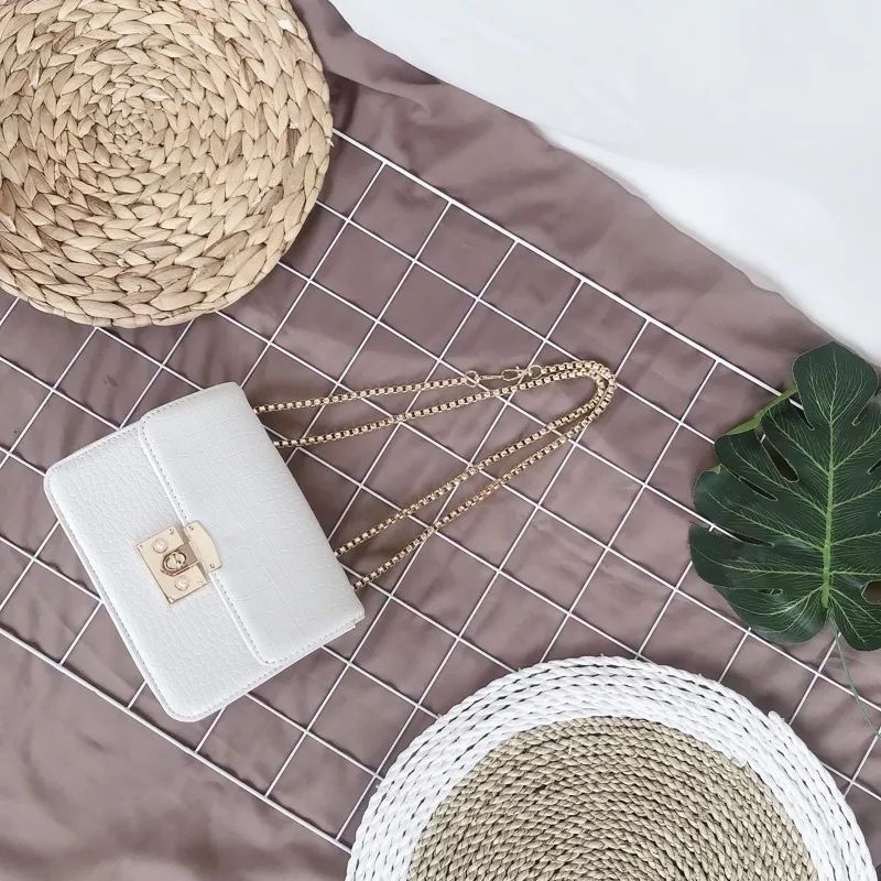 TAS MINI CROCO/TAS WANITA TALI RANTAI/TAS SELEMPANG MALVIA BAG/ premium