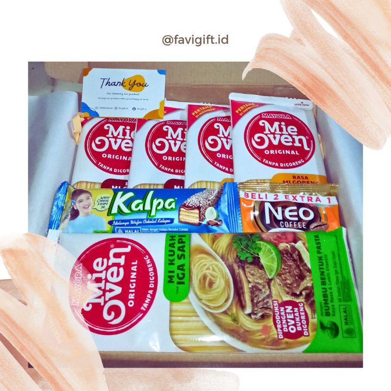 

GIFTBOX MIE OVEN EDITION|HAMPERS MIE|WAJIB BACA DESKRIPSI!!