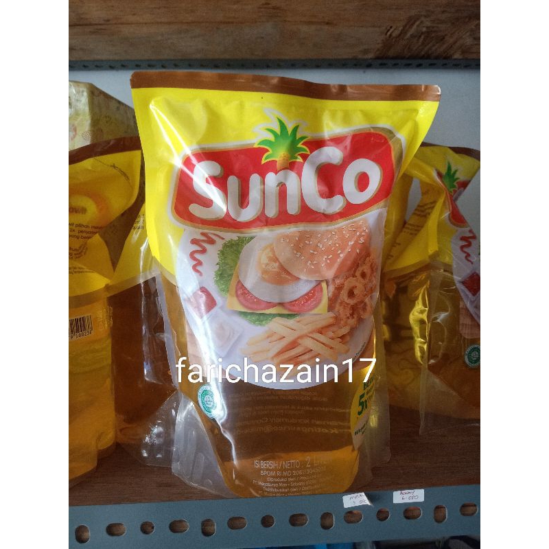 

MINYAK GORENG SUNCO 2LITER SIIP 1,8L KUNCI MAS 2L