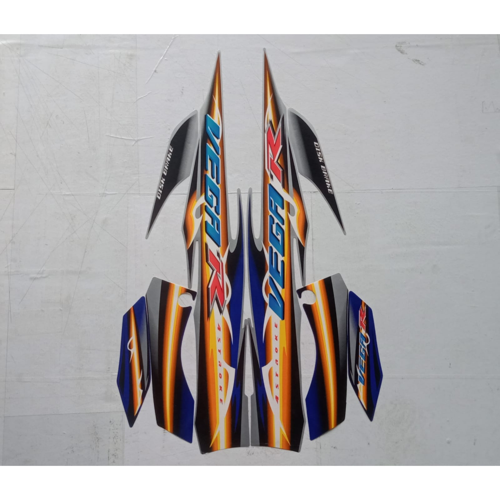 STICKER STANDAR VEGA R 2007 List Standar VEGA R 2007