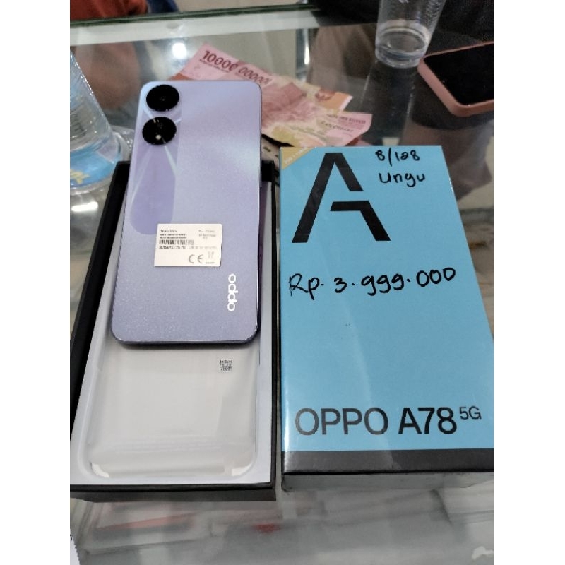 HP PROMO OPPO A78 5G KAMERA BAGUS JARINGAN 5G