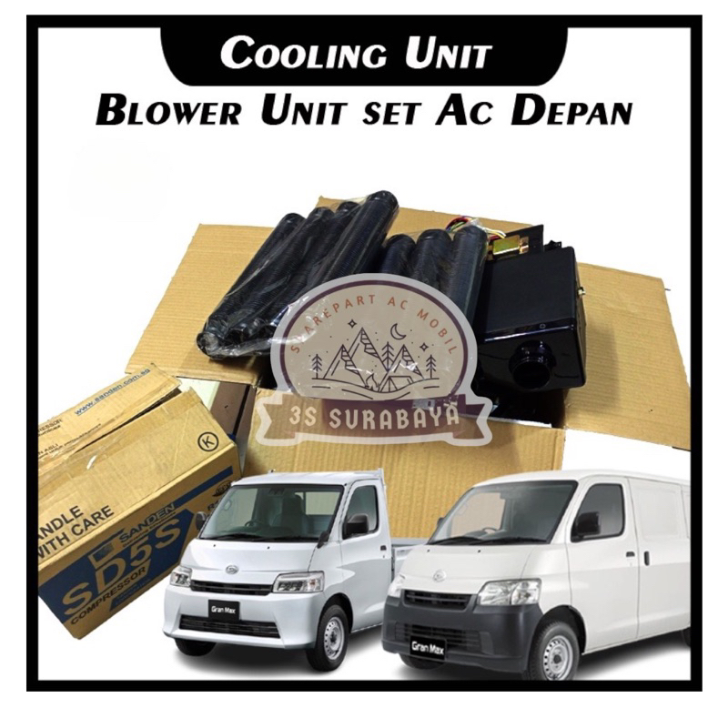 Unit Ac Granmax Set Cooling Unit Ac Mobil Lengkap Pick Up