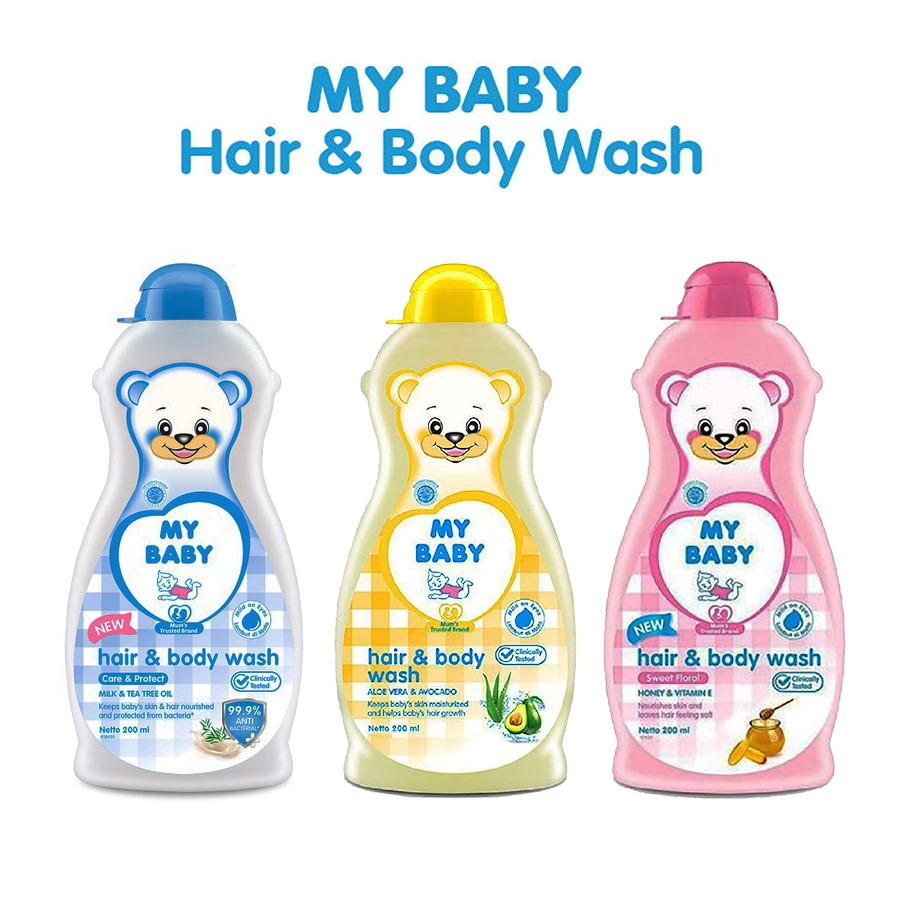 MY BABY HAIR & WASH 200ML