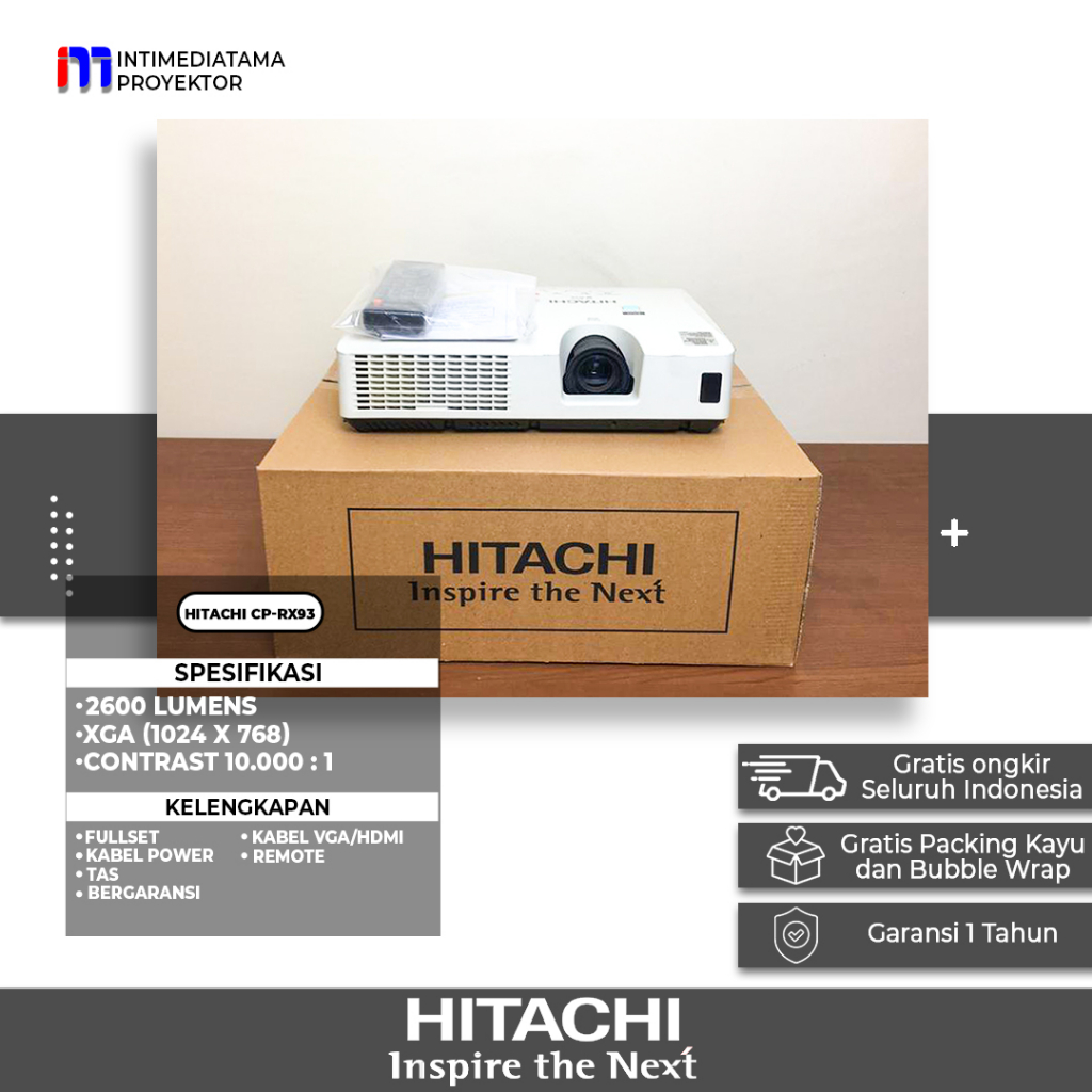 Proyektor Hitachi CP RX93