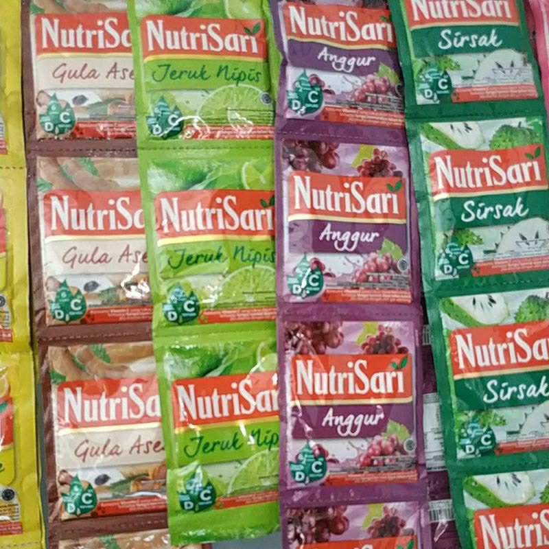 

Nutrisari Minuman serbuk Nutrisari