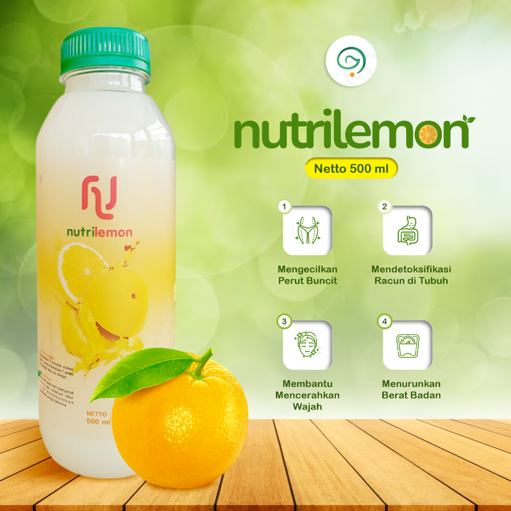 

Minuman Kesehatan Nutrilemon Lemon Asli Tanpa Campuran Berkhasiat Menyehatkan