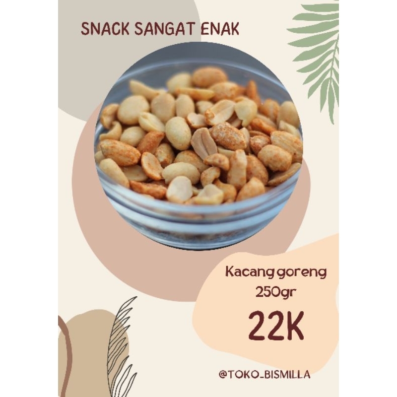 

MAKANAN RINGAN KACANG GORENG