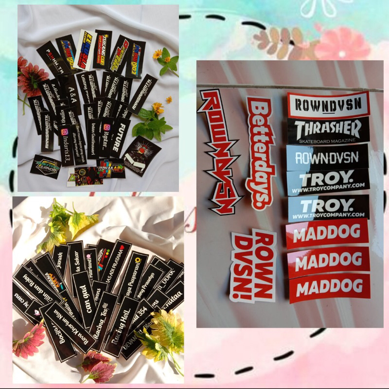 

Stiker Desain Bebas