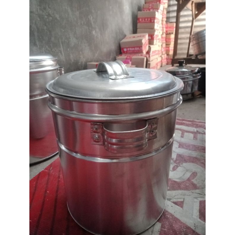 dandang bakso mini ukuran 24 aluminium