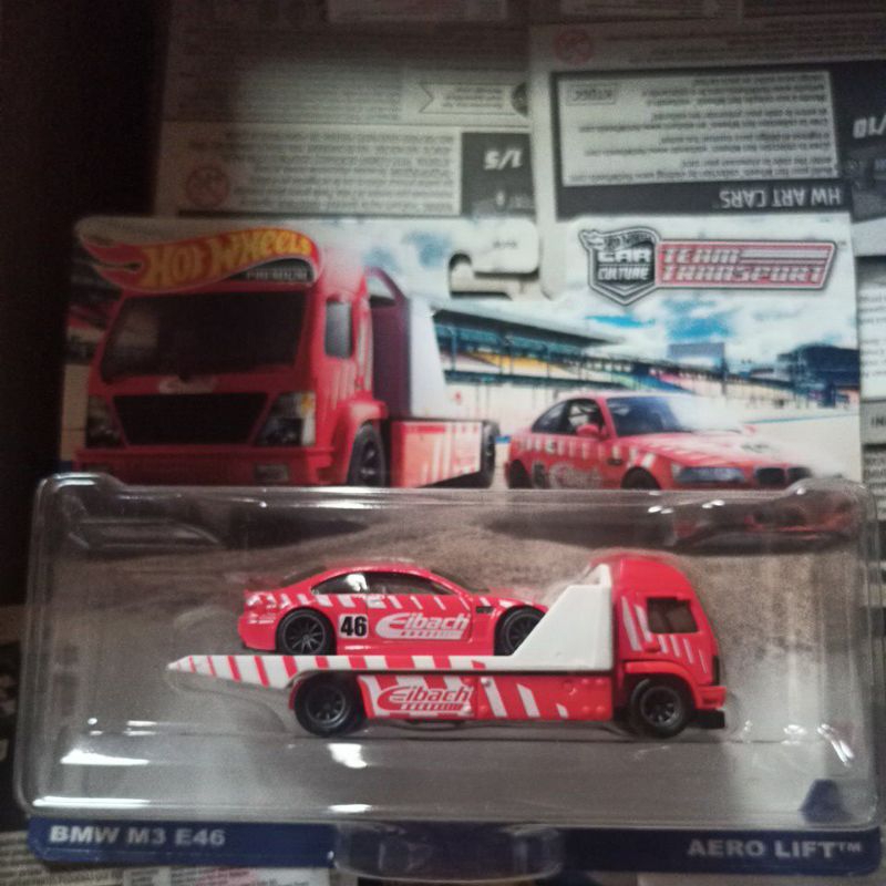 hot wheels team transport bmw m3 e46
