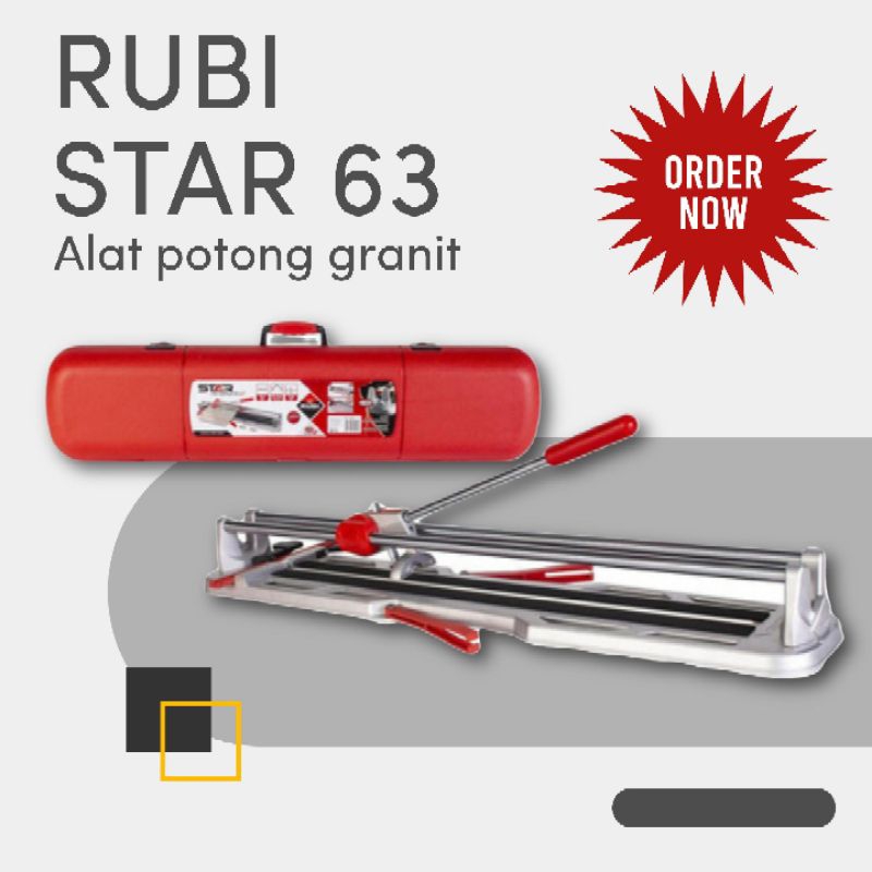 RUBI STAR 63 /Potong Keramik Granit Manual 60cm ORIGINAL SPAIN