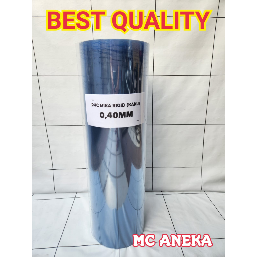 PVC Mika Rigid Mika Meteran 0,40mm x 70cm