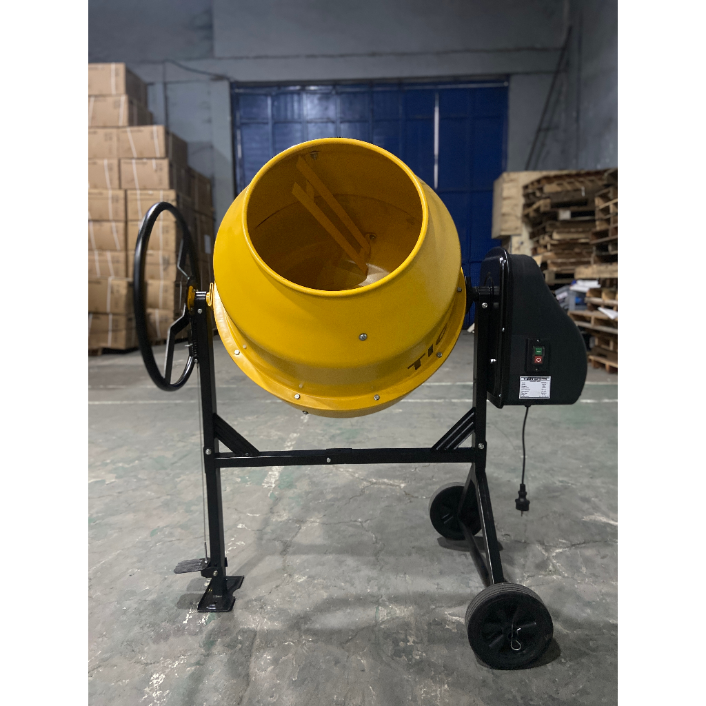 TIGON CONCRETE MIXER MESIN MOLEN MINI ELEKTRIK TCM 200 LISTRIK