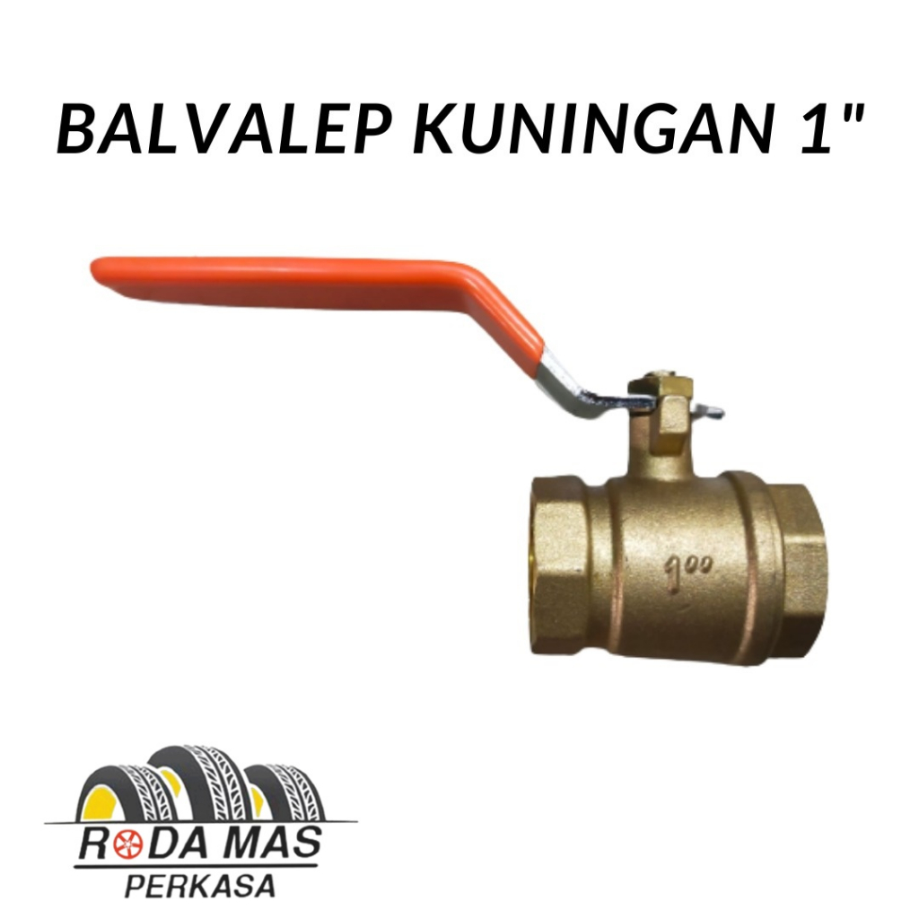 CAMEL Ball Valve Kuningan ASLI 1" Stop Kran 1 Inch Model ONDA TERMURAH RMP