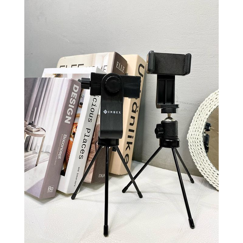 INBEX Phone Holder Stand Tripod Handphone Hp Tripod Aksesoris Iphone Holder Tripod Hp Tripod Mini St