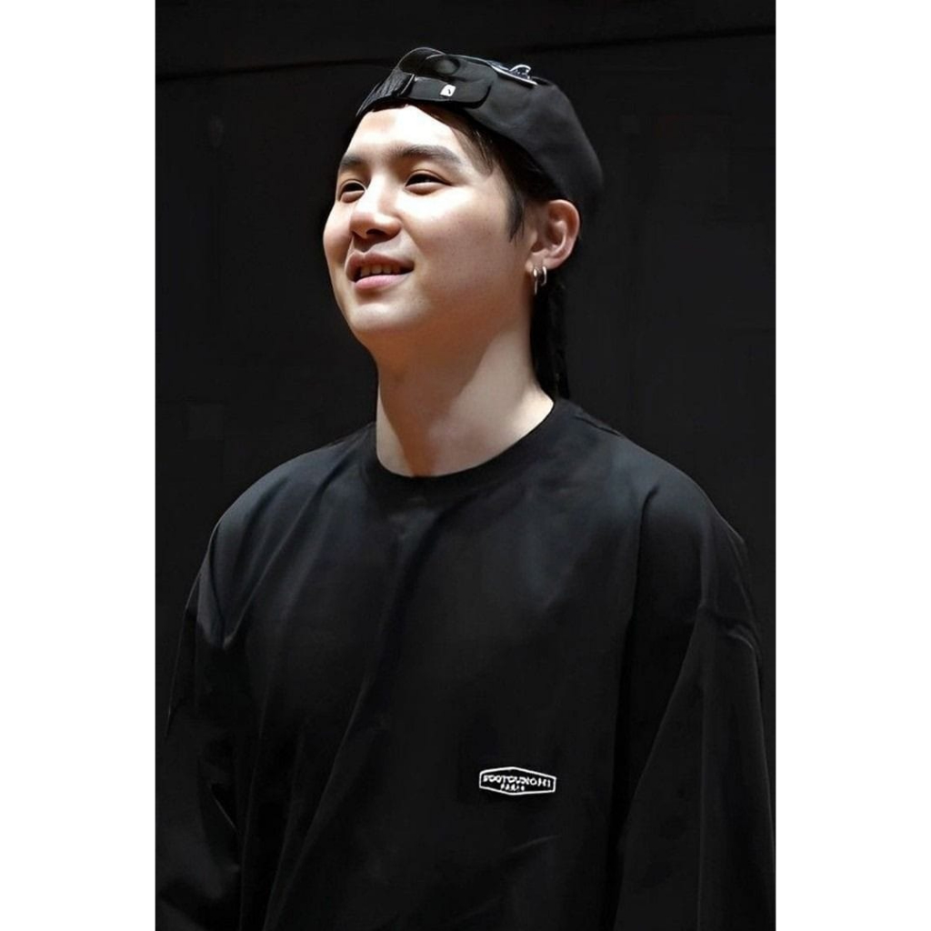 Kaos Lengan Panjang Wooyoungmi Paris Yoongi Suga Jimin