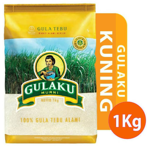

GULAKU GULA TEBU KUNING 1 KG
