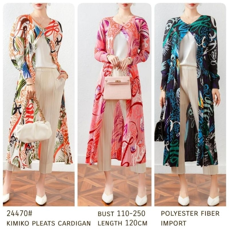 KIMIKO PLEATS Cardigan