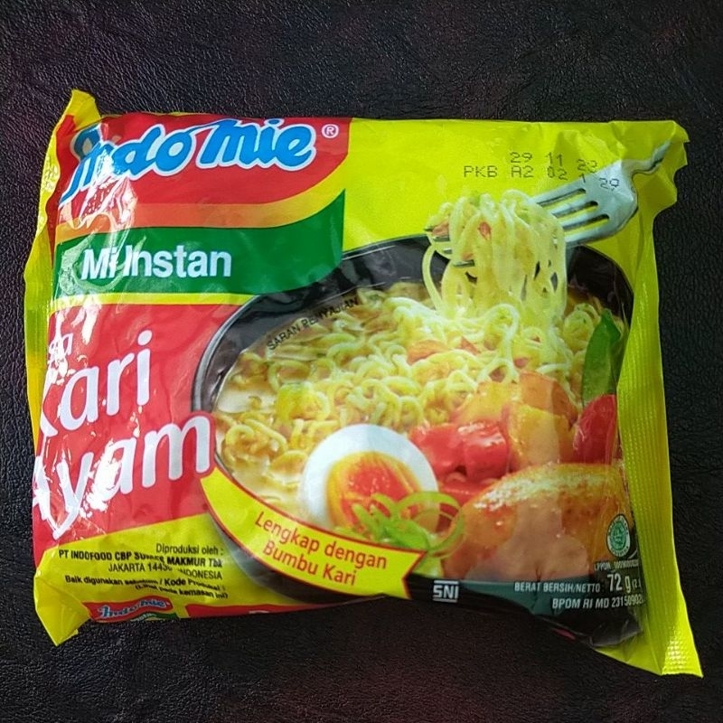 

Indomie rasa kari ayam