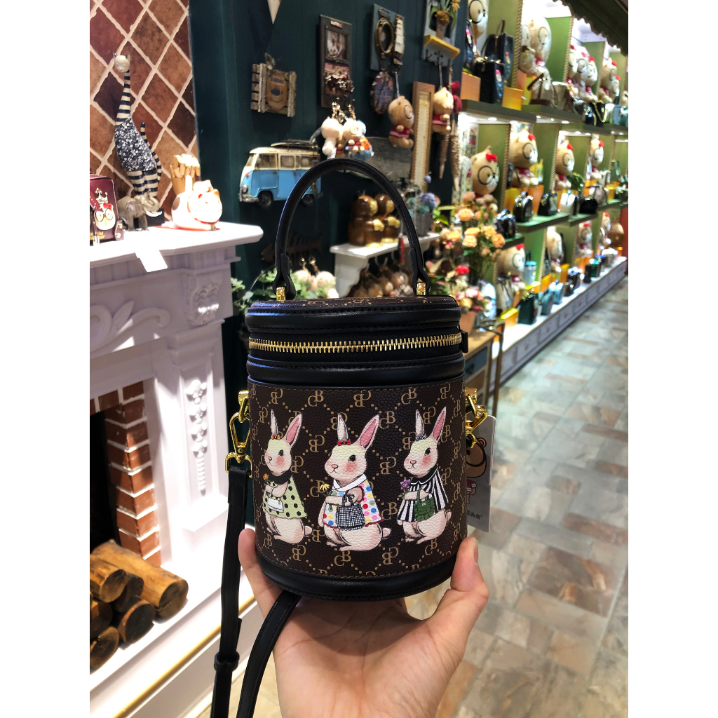 CreamBear Original C12472 Tas Selempang Tas Tenteng Wanita Cream Bear