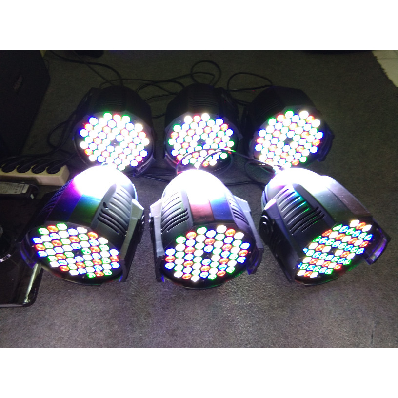 lampu parled 54x3w RGBW