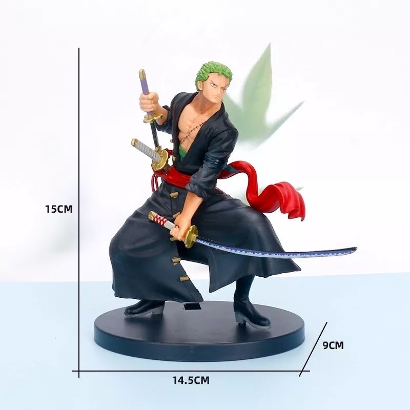 Action Figure Ronoroa Zoro One Piece - Mainan Replika Zoro One Piece