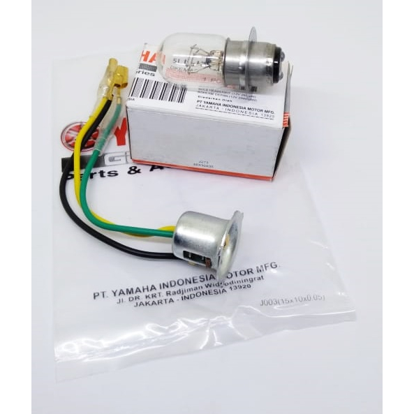 Fitting soket lampu depan motor yamaha Mio J M3 Mio sporty SOUL GT Vega r Vega Zr Jupier Z jupiter M