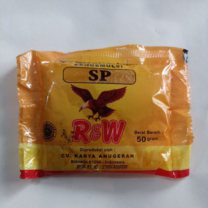 

R&W SP saset 50gr / pengemulsi